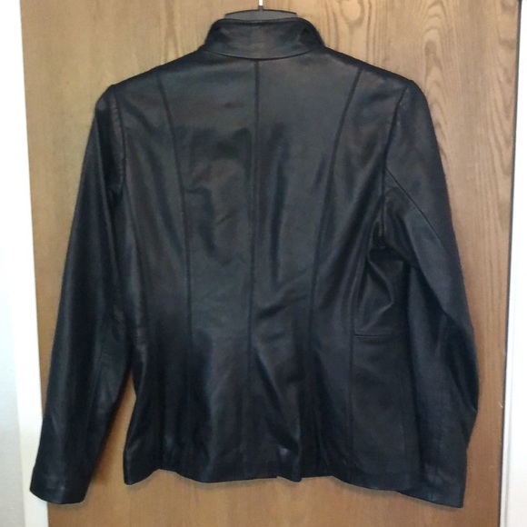 Cole Haan Genuine Leather Jacket - Picture 3 of 7